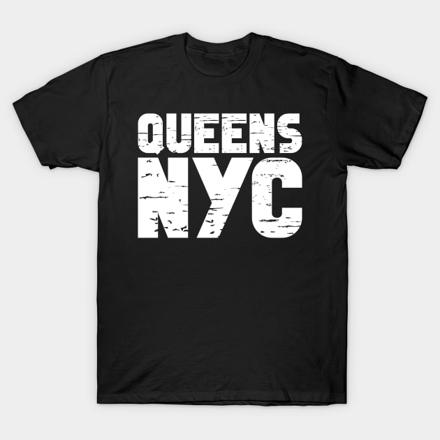 Queens, NYC T-Shirt by colorsplash